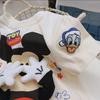 Kids' Pure Cotton 3D Cartoon Short Sleeve T-shirt - Cute and Stylish Summer Top