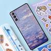 Claude Monet Garden Lotus Bridge Case For Samsung Galaxy S23 S22 S21 Ultra S20 FE S9 S10 Note 10 Plus Note 20 Ultra Full Cover