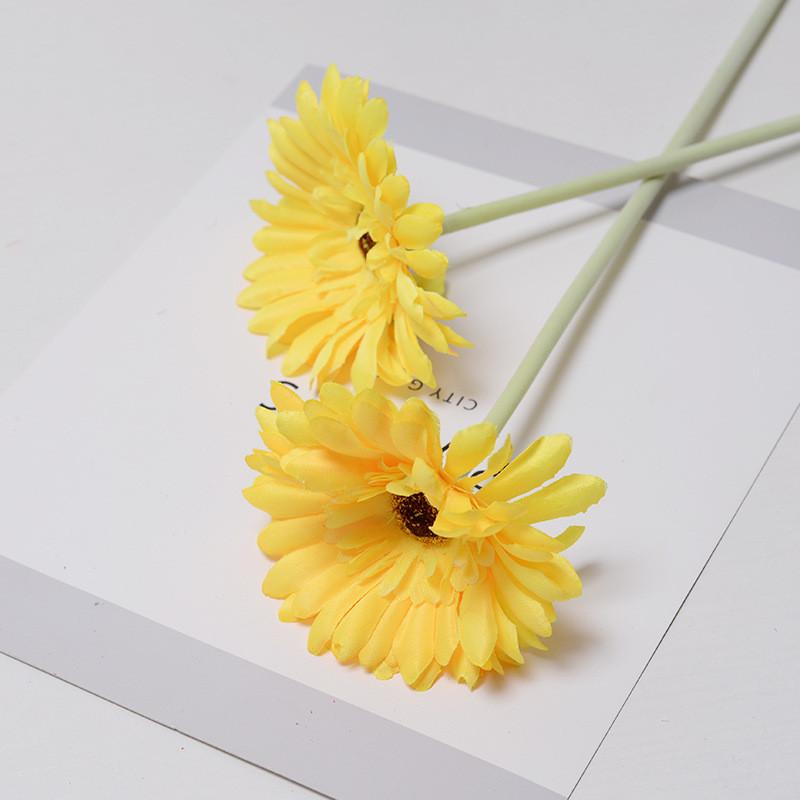 Bolus Jamesonii Gerbera Faux Flower Artificial Plant Ornament For Decor Home