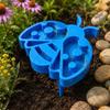 StakeMounted Bee Waterer MultiCompartment FlowerShaped Watering Station Raised Tray