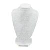 Necklace Bust Jewelry Display Stand Figure 15x15x12cm