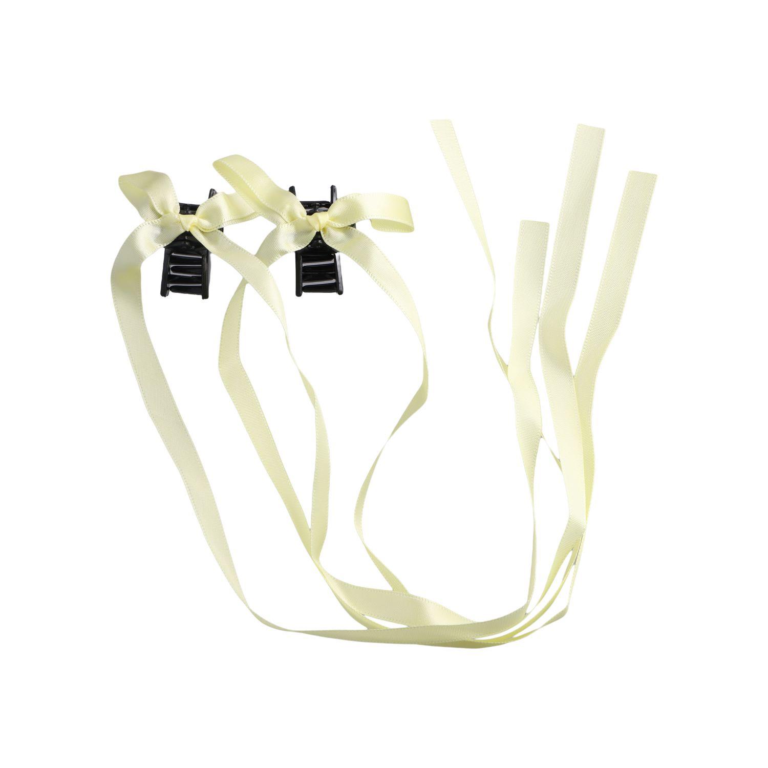 

2 шт. Милые заколки для волос с лентами и бантами в корейском стиле, заколки для волос с длинными кисточками для девочек, заколка-бант, заколка-бантик, женский аксессуар для волос