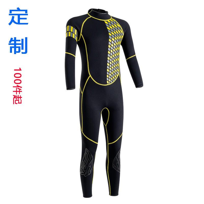 3mm Neoprene Wetsuit Men Women Full Body Diving Surfing Snorkeling Winter Swimming Thermal Protection
