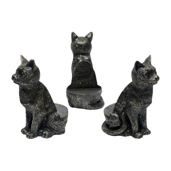 3 Stuks Dierlijke Bloempot Pot Ondersteuning Voetjes, Schildpad Kikker Hond Kat Konijn Bloempot Houder Verhoger Lift Standbeeld, Hars Dier Figuur Standbeeld Decoratie
