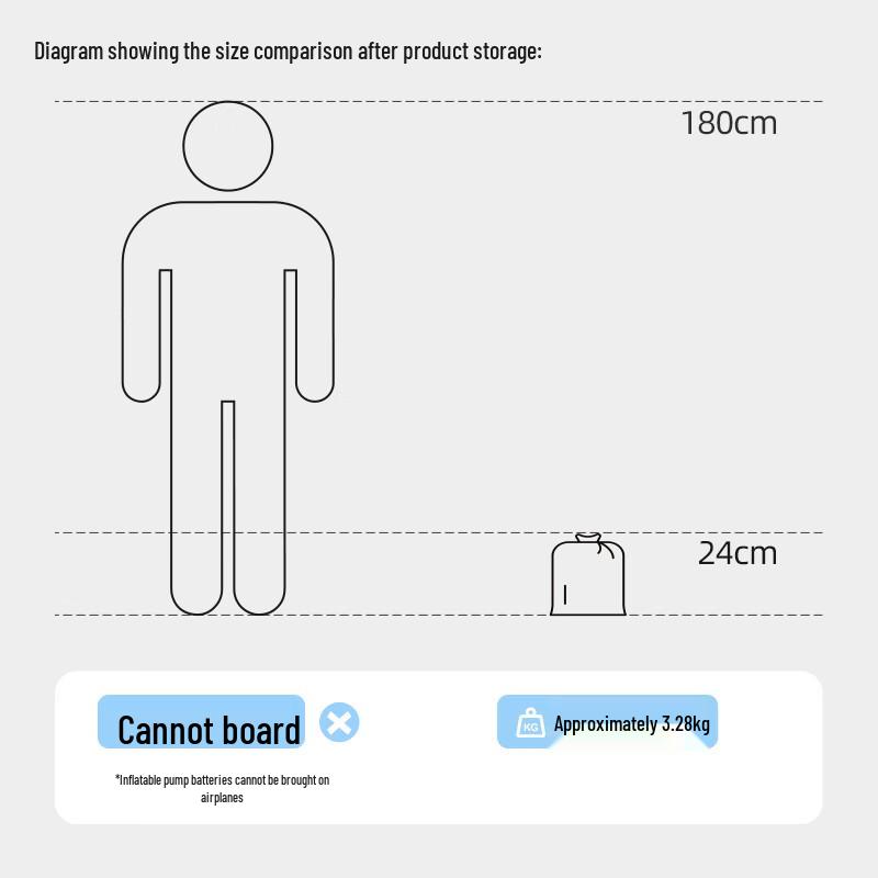 Camel Automatic Inflatable Air Mattress