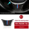 Carbon Fiber Center Console Sticker for BMW 7 Series F01 F02 Interior Modification 730 740 750li
