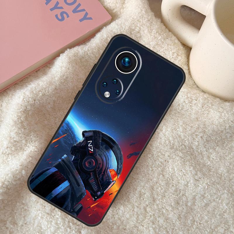N7 Mass Effect Case For Honor X9c X8a X8b X9b X9a X8 X9 50 70 90 Lite Honor 200 Lite Magic 5 6 7 Pro Coque