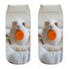 New Fashion 3D Printed Mouse Totoro Socks Funny Kawaii Women Cute Animal Fitness Hamster Sokken Dropship