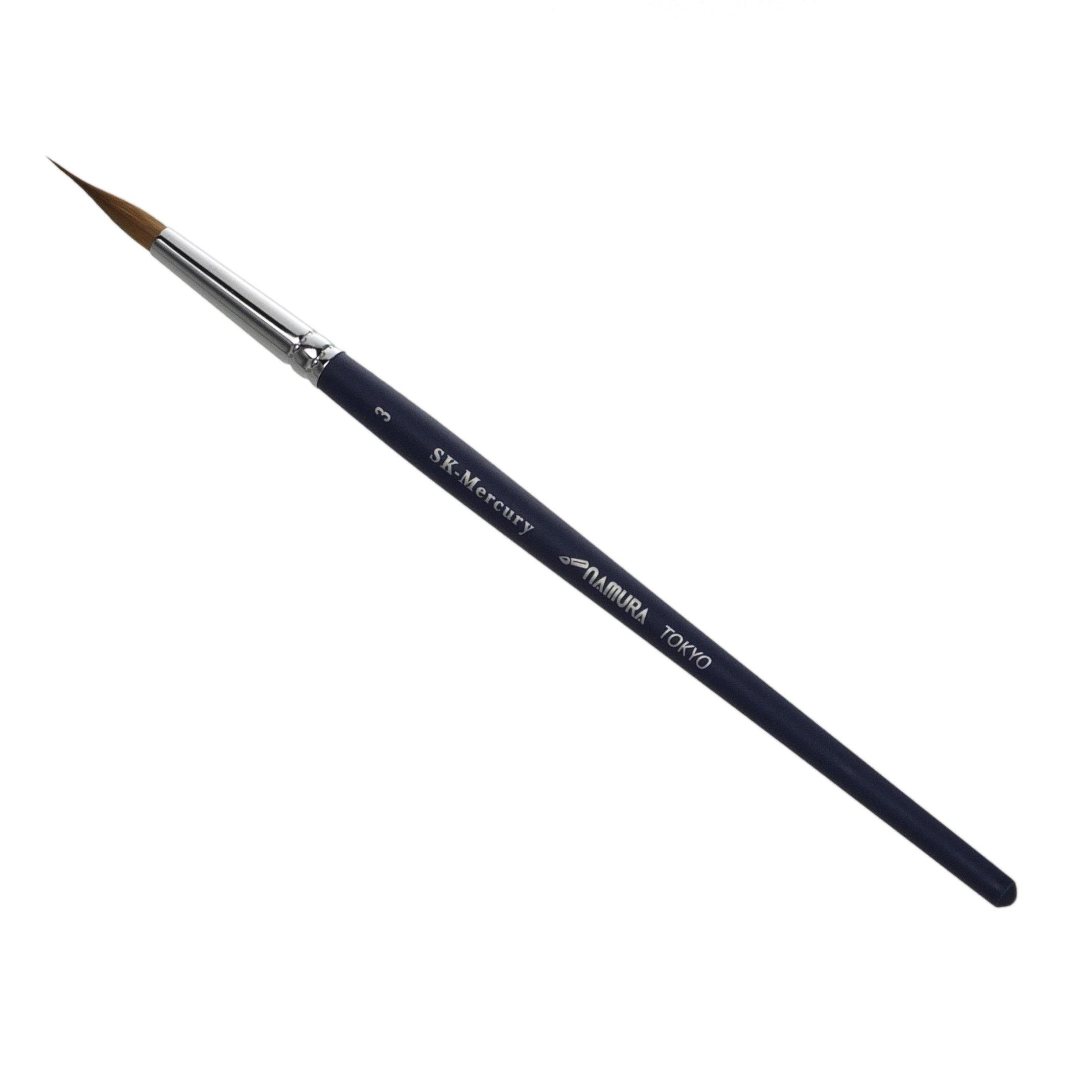 

Namurataiseidou Watercolor Brush Maru 3 SK-Mercury No.