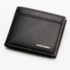 New men's wallet business short multi-card leather large-capacity high-end wallet card bag
