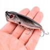 Popper Flopper Wobbler Perch Pike F141 Silver