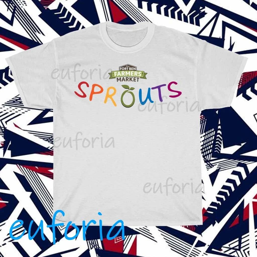 Футболка с логотипом New Sprouts Farmers Market, смешной размер от S до 5XL XS