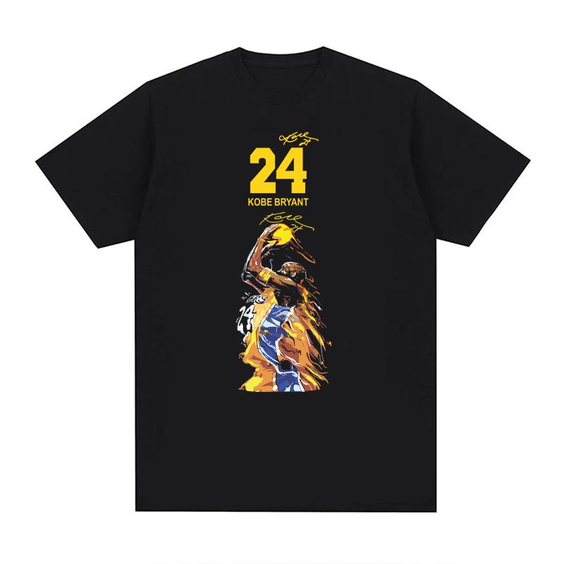 Tričko Kobe Cool Streetwear Muži Ženy Móda Hip Hop Pure Tričko Pánské Trička EU velikosti