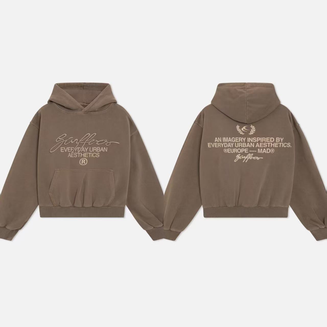 

American Style Printed Design Hooded Sweatshirts Hip-hop Dressing Up Black Oversizeds Jackets Unisex XXL