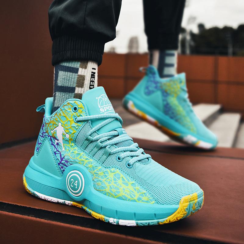 New Kobe Sneakers Men's Basketball Breathable Older Children's Sneakers Trendy Summer Mesh Teen Student Shoes