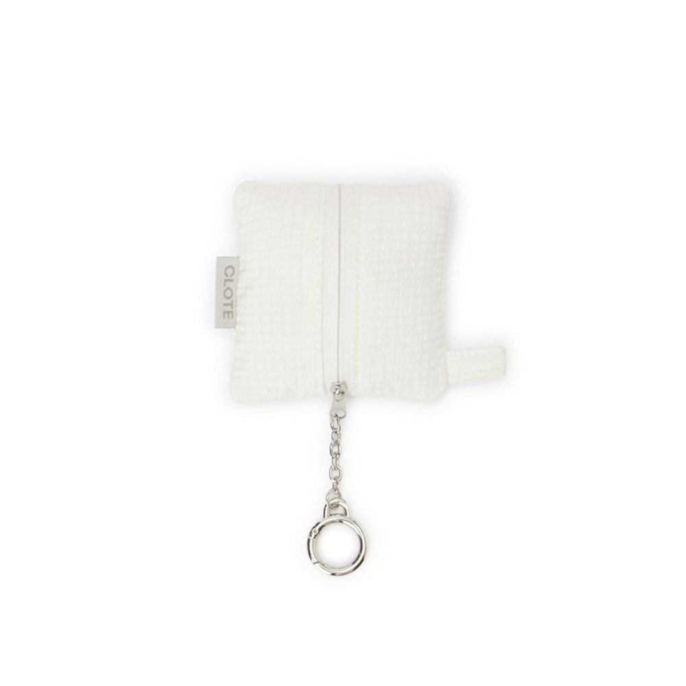 CLOTE Keyring Pouch Keyring - Ivory