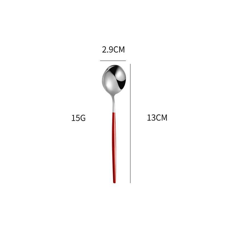 European High-Value Stainless Steel Tableware Set: Portuguese Knife, Fork, and Spoon for Hotels and Western Dining