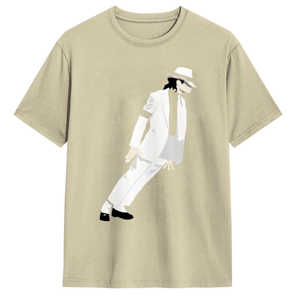 MMichael JJackson Smooth Criminal T-Shirt Unisex Y2K T-Shirts Sommer Atmungsaktiv Neuheit T-Shirt Dropshipping Übergroße Kleidung