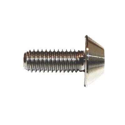 Roost Titanium Number Bolt License Plate Mounting Bolt Ti-6AL-4V GR5