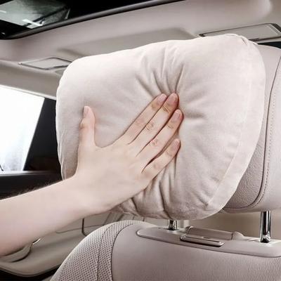 Car Headrest Neck Support Seat For Mercedes-Benz Maybach S Class Design Soft Universal Adjustable Car Pillow Neck Rest Cushion