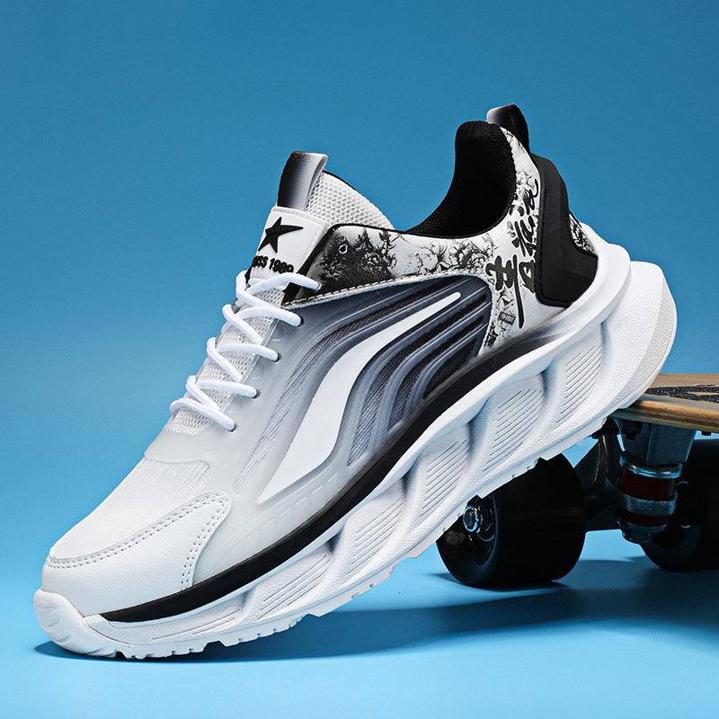 

Кроссовки для мальчиков, легкие, с мягкой подошвой, сетчатые кроссовки для бега, летние, дышащие, сетчатые, для папы, пара 45