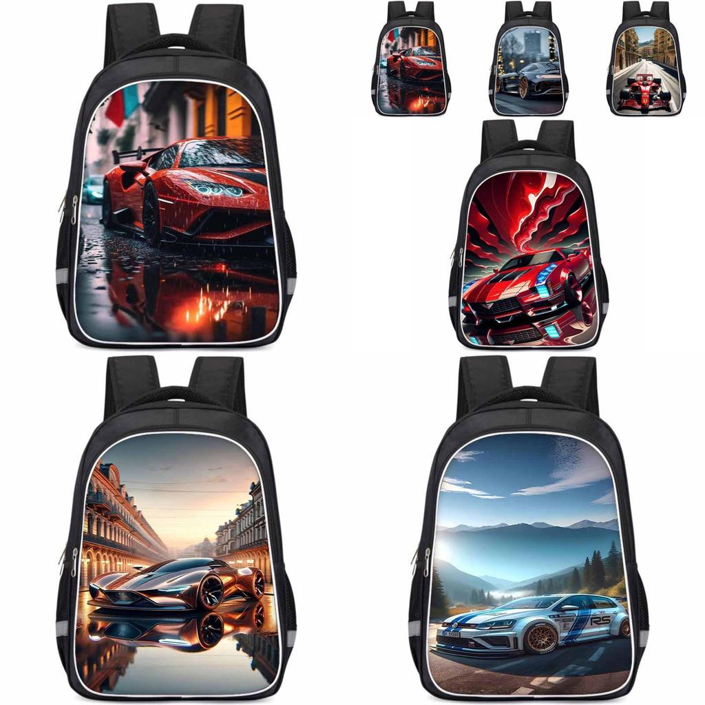 Large Capacity Lightweight Oxford Cloth Kids Backpack For School Boys And Girls