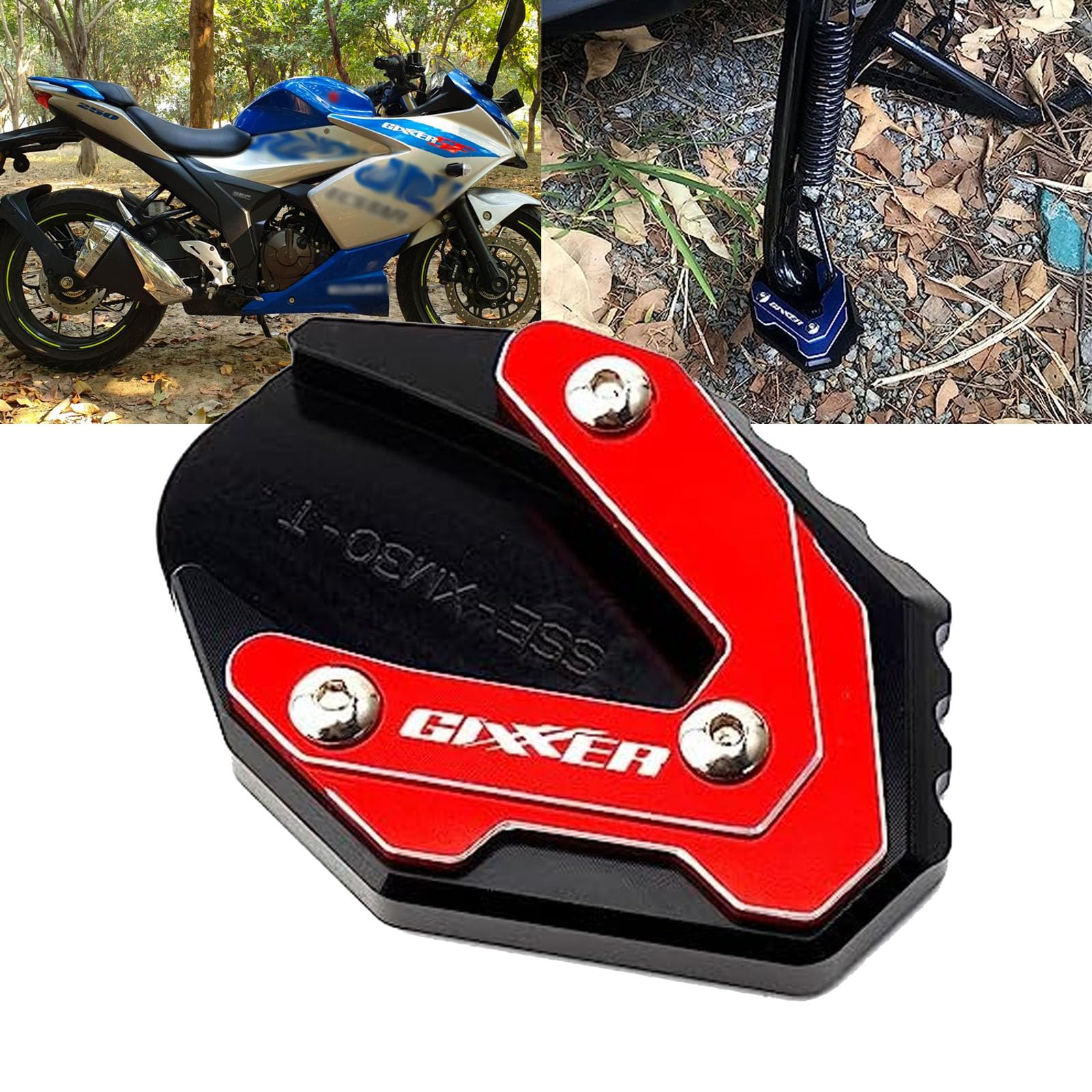 

DOMOPAY FOR GIXXER SF 250 JIXER SF 250 (2021-2023 2024 2025) Corrected Side Support, Section B красный