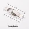 1Pcs Heavy Duty Iron Toggle Latches With Strong Clamping Force Perfect For Tool Boxes Cabinets Cases Diy Projects