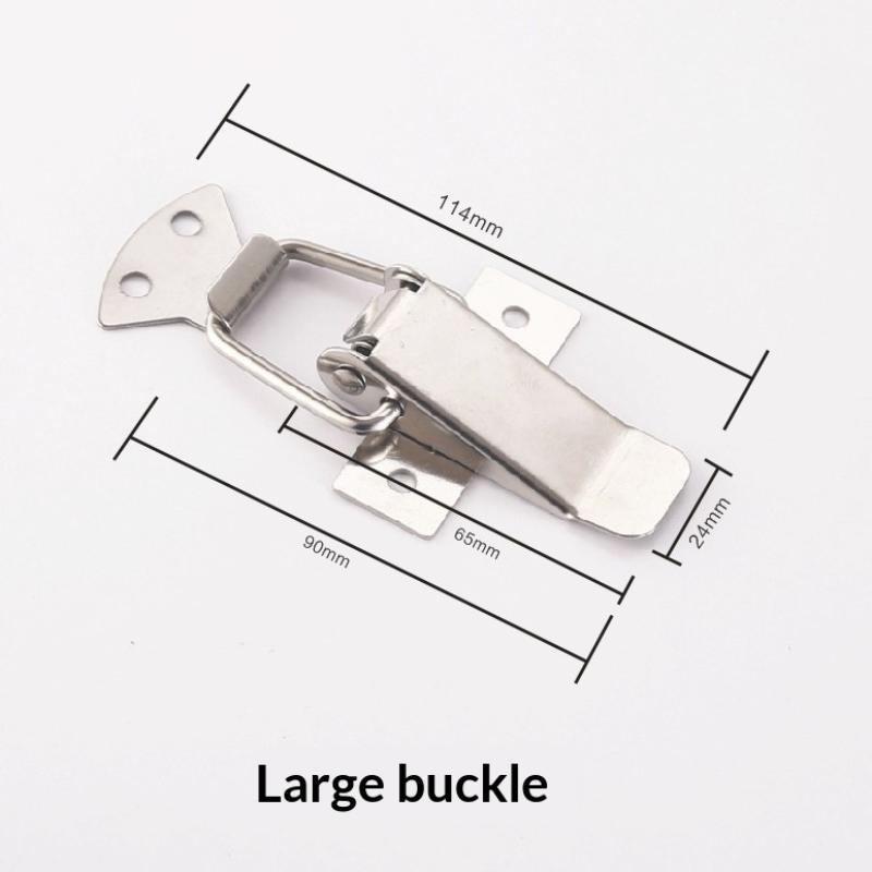 1Pcs Heavy Duty Iron Toggle Latches With Strong Clamping Force Perfect For Tool Boxes Cabinets Cases Diy Projects