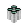 4Pcs Aluminum Alloy Car Tire Cap Stylish Car Logo Wheel Valve Caps for Land Rover Range Rover Discovery Guardian 4 Freelander 2 NG6