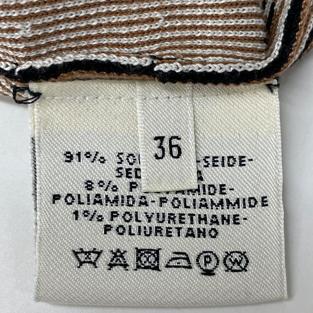 Hermes Black Silk Medall Sleeveless Dress Dress 36 blackUsed