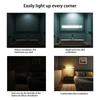 Under Counter Lights Motion Sensor Warm Lamp 2200mAh USB Rechargeable Closet Lights Adhesive 3 Levels Dimmable Under Counter