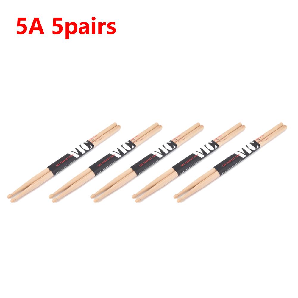 Mallets Consistent Weight and Pitch Jazz Drum Sticks American Hickory Drumsticks Classic Drum Sticks Percussion Accessories