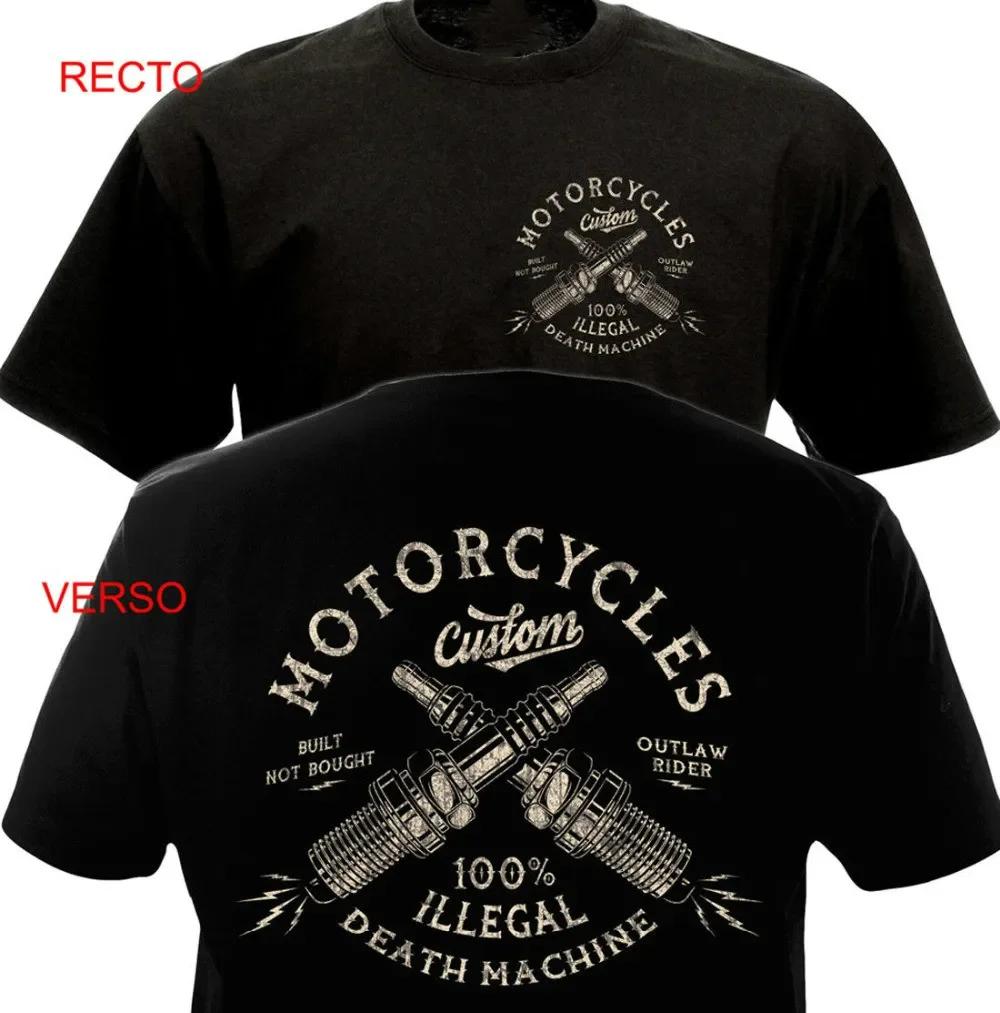 

Vintage Custom Motorcycle Chopper Bobber Biker Tee Shirt O Neck Short Sleeve Casual and Comfortable Mens Tee Shirt 2026 New S