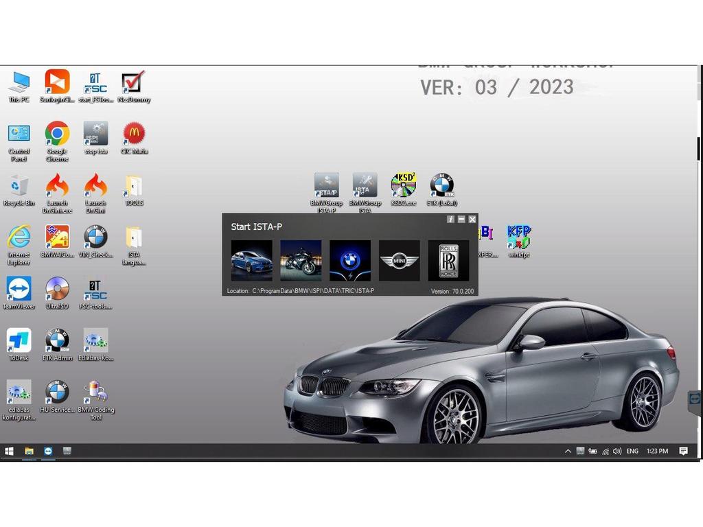 BMW ICOM NEXT Trådløst Diagnoseverktøy for ISTA V4.42 ICOM A2