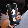 Cartoon Duck Goose Game Phone Case For Samsung Galaxy A17 A16 A15 A14 A13 A57 A56 A55 A54 A53 A37 A36 A35 A34 A33 A26 A25 A24 A2