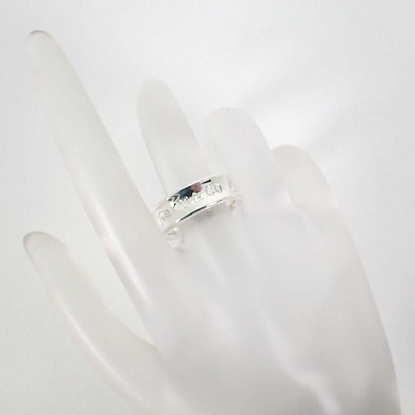 [Used] TIFFANY 925 1837 Ring / Size 14 / J11-2