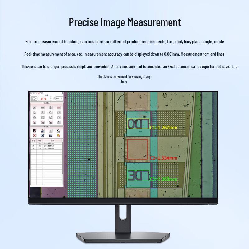 AOSVI TO-HD202C Digital Microscope with 21.5-inch Display