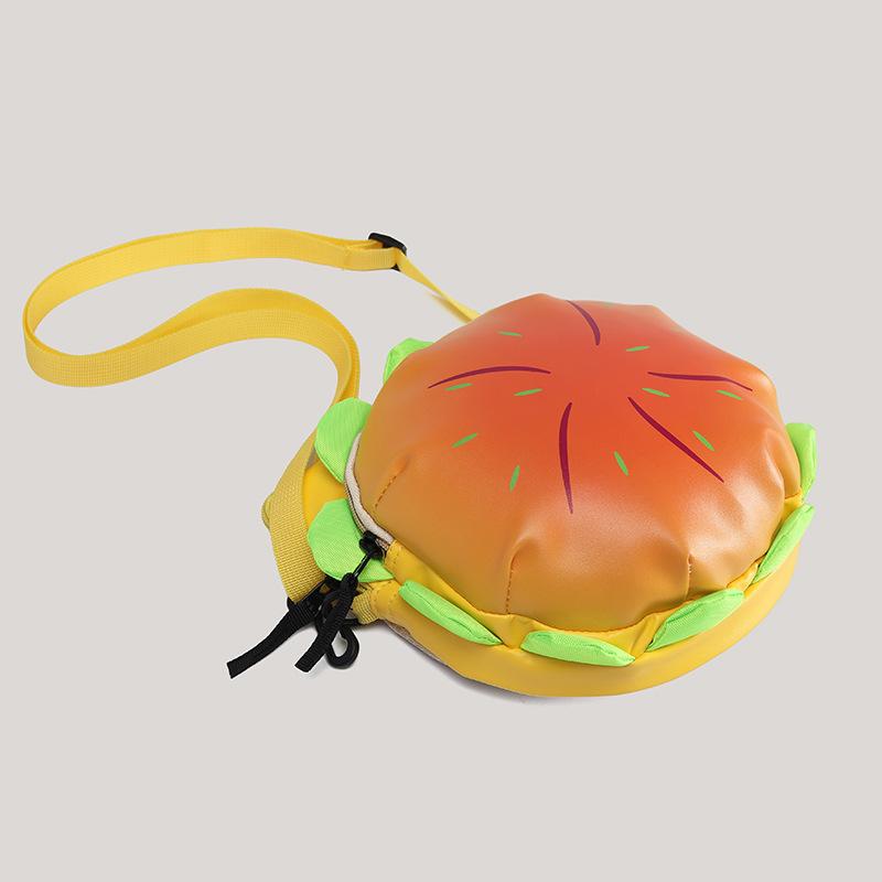 Hamburgerová crossbody taška Vysoká úroveň vzhledu Všestranná kreslená taška přes jedno rameno