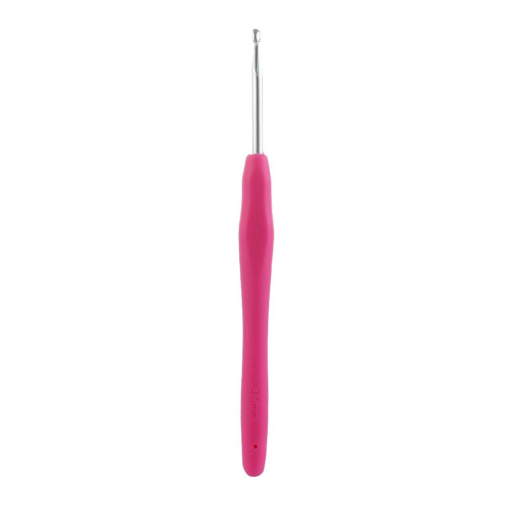 2.0-10mm Multicolor DIY Ergonomic Handle Knitting Needles Weave Yarn Crochet Hook Aluminum