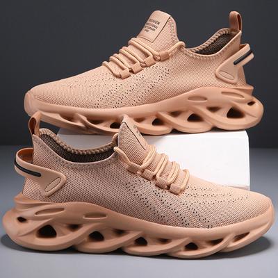 Men Sneakers Lightweight Fashion Flat Cushioning Jogging Shoes Breathable Training Summer Mesh Running Shoes for Men