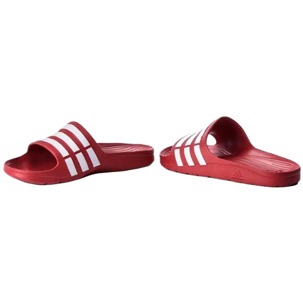 Adidas Duramo Slide Collegiate Unisexové Sandály Červené Collegiate-Red Bílé G15886