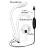 Double-head Gooseneck Nail Lamp Nightlight UV Curable Violet Lamp  for Manicure Salon