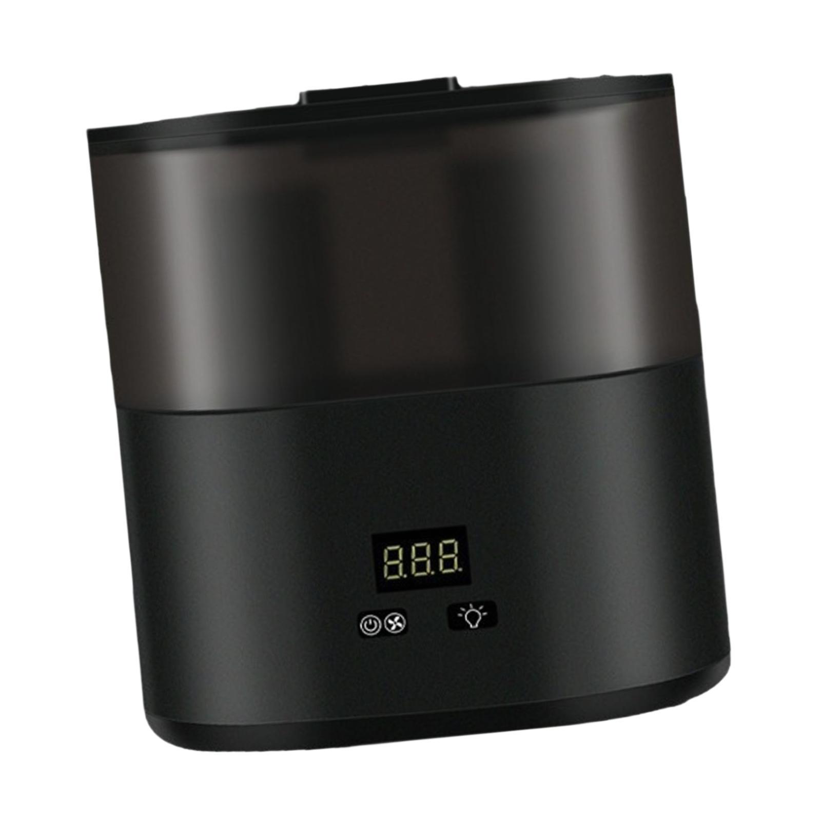 

Настольный увлажнитель воздуха Гостиная Отель Домашний декор Вилка ЕС Комфортный комнатный Диммируемый Регулируемый режим тумана с имитацией пламени матовый черный