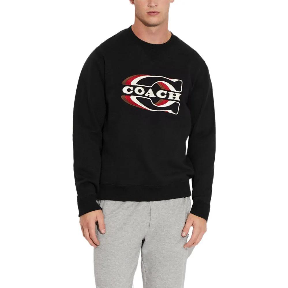COACH FW22 Sweatshirt Men's Black (Unisex) Sweatshirts CE343 BLK
