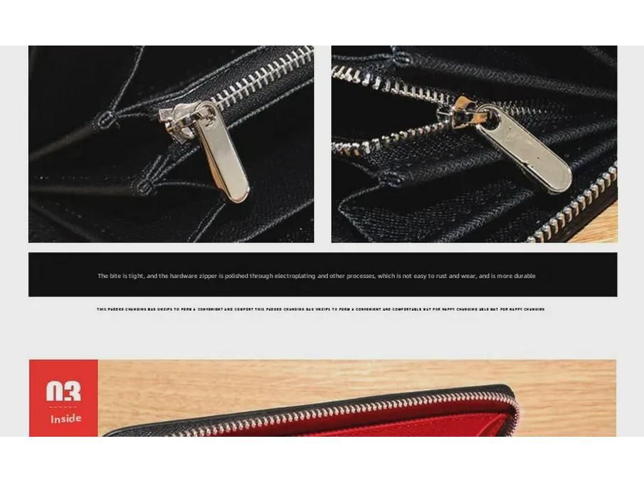 Straw Pattern Microfiber Leather Wallet for Men and Women - Customizable Design