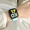 Straps For Watch 10 46 Mm 49mm 44 Mm 45mm 40mm 42mm 41mm 38mm Sport Bracelet iWatch Series 9 8 7 SE Ultra 2 Silicone Band