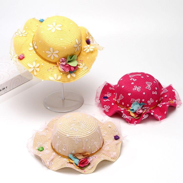 Children's Hat, Summer Sun Protection Princess Beach Hat, Sun Protection Girl's Sun Hat, Cool Hat, Baby Fisherman Hat