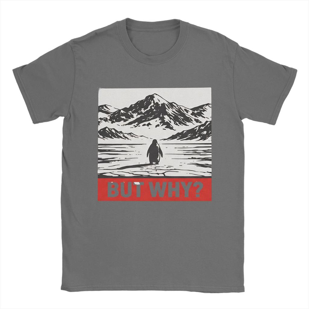 Nihilist Penguin Cotton T Shirt For Male Summer  Vintage TShirts Crewneck Hip Hop Tees Plus Size Design Clothing