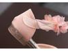 Girls' Summer Rhinestone Flower Sandals - Soft Sole Princess Dance Shoes